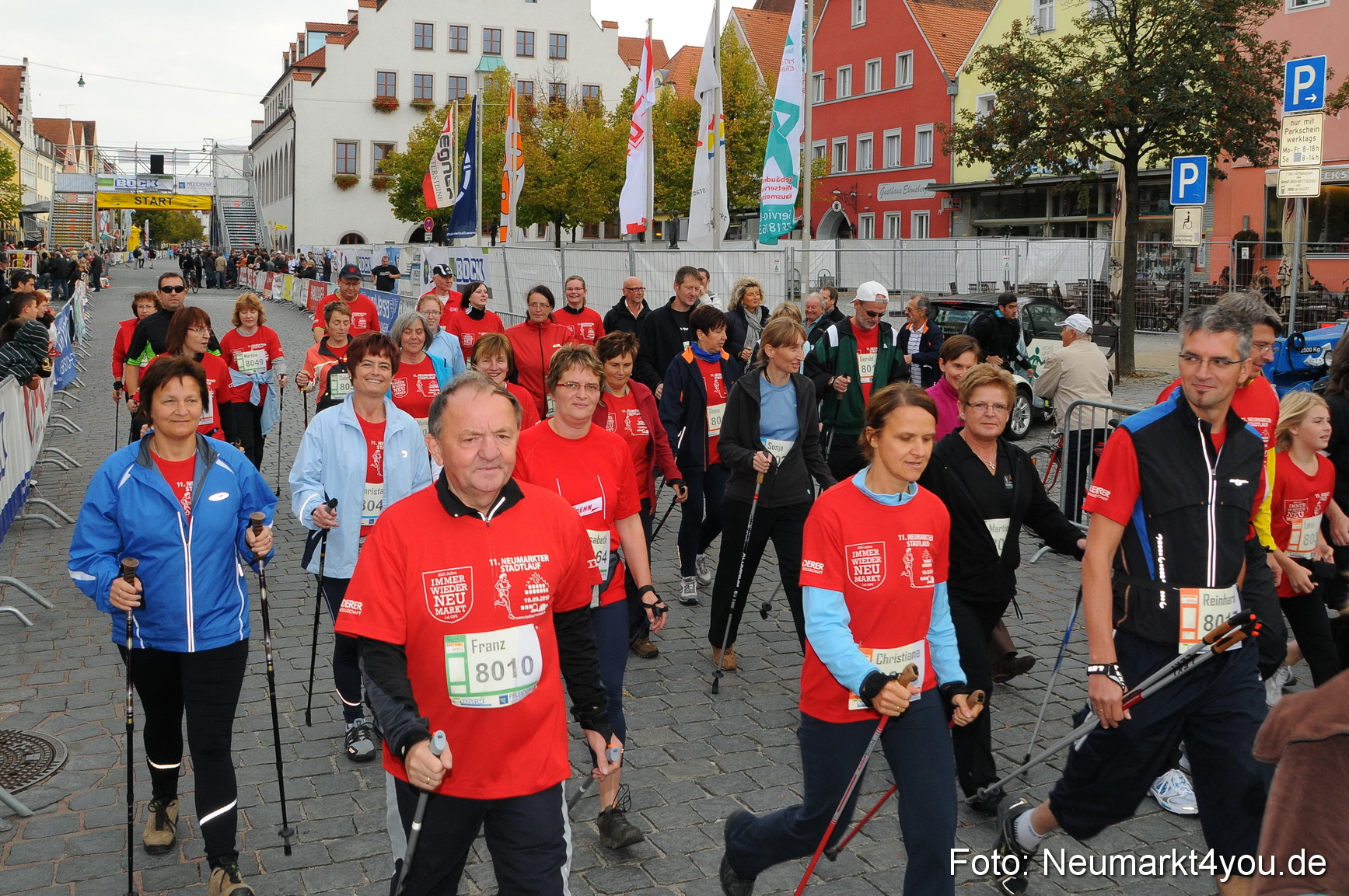 Nordic Walking Stadtlauf Neumarkt 180910 0013